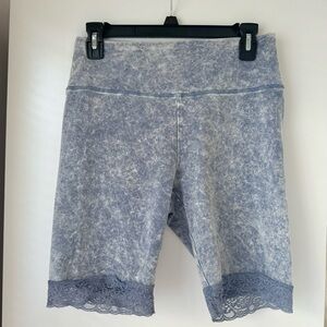 TARGET | COLSIE HIGH RISE ACID WASH LACE 90s STRETCHY SOFT AERIE BIKER SHORTS
